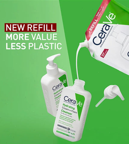 Hydrating Cream-to-Foam Cleanser Refill