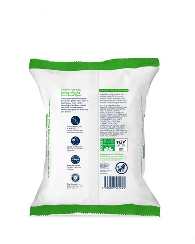 Hydrating Makeup Removing Plant-Based Wipes