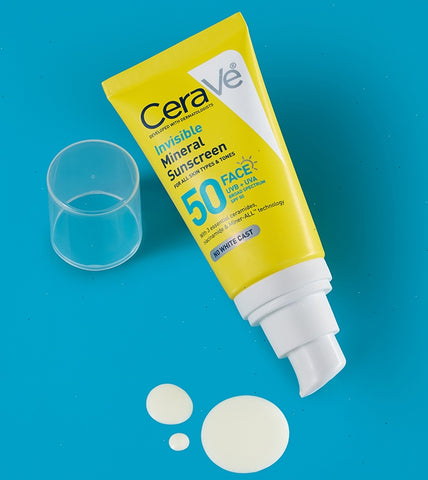 Invisible Mineral Sunscreen SPF 50 Face